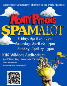 Spamalot Indoor Flyer